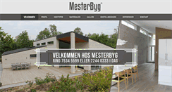 Desktop Screenshot of mesterbyg.com